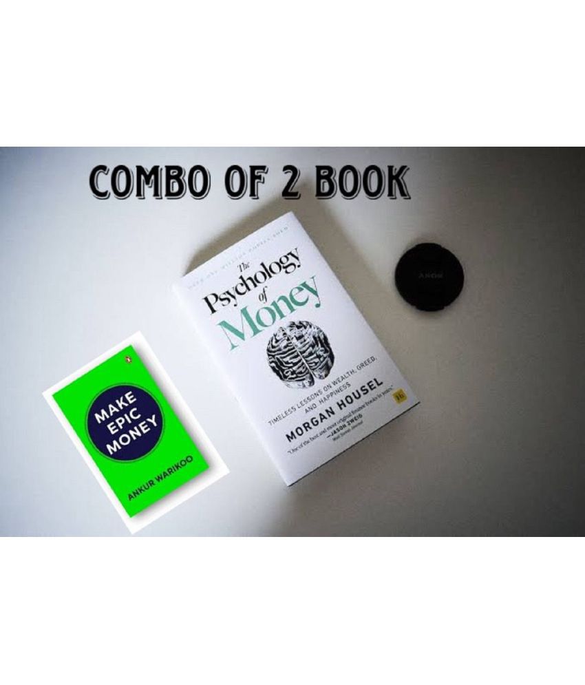     			Combo Of 2 Book Set Make Epic Money & The Psychology of Money Paperback , English By Ankur Warikoo & Morgan Housel 2024 Best Selling Combo