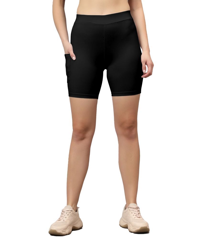     			Diaz Linen Skorts - Black