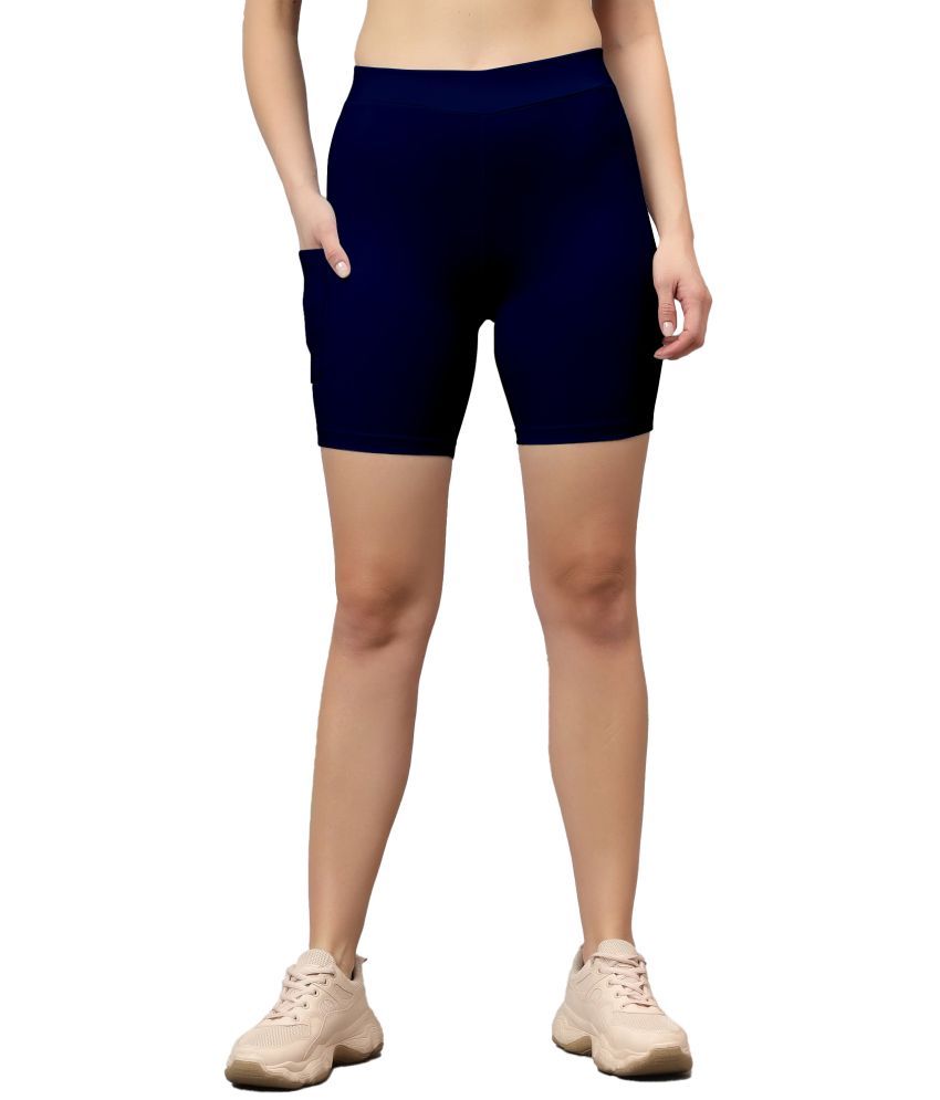     			Diaz Linen Skorts - Blue