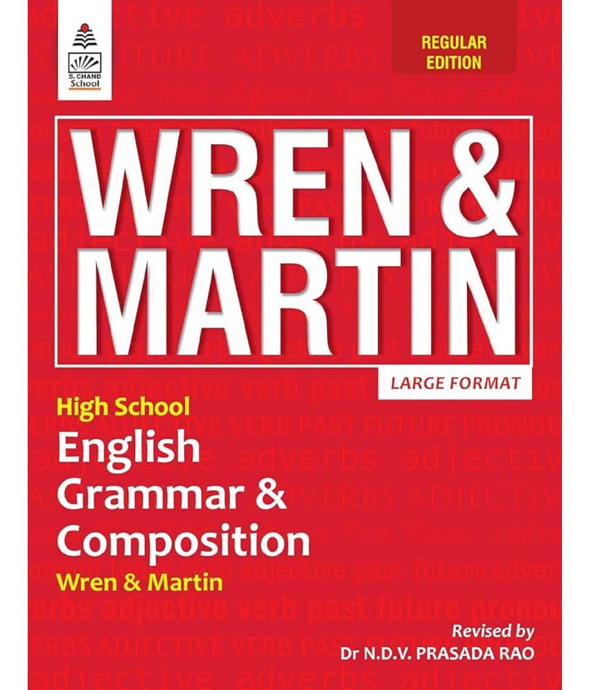     			High School English Gram & Comp (Reg Ed) - by WREN & MARTIN (2024-25 Examination) Paperback – 9 November 2023