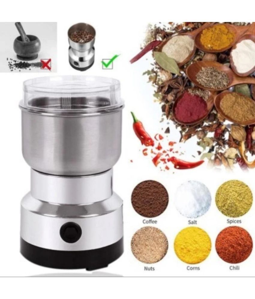     			Nima Japan 350W,26000 RPM Mini Stainless Steel Spice Nuts Grainder With Mullti F Stainless Steel 1 Coffee Grinder