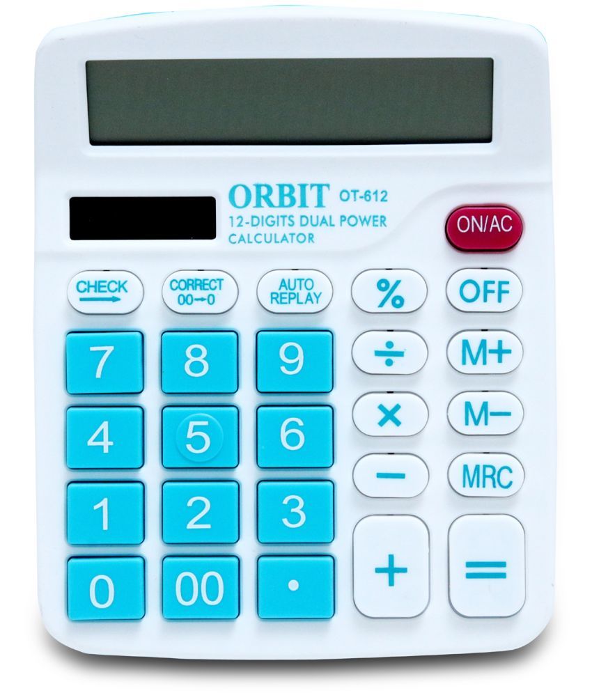     			ORBIT CK 12 Digits Basic Calculator