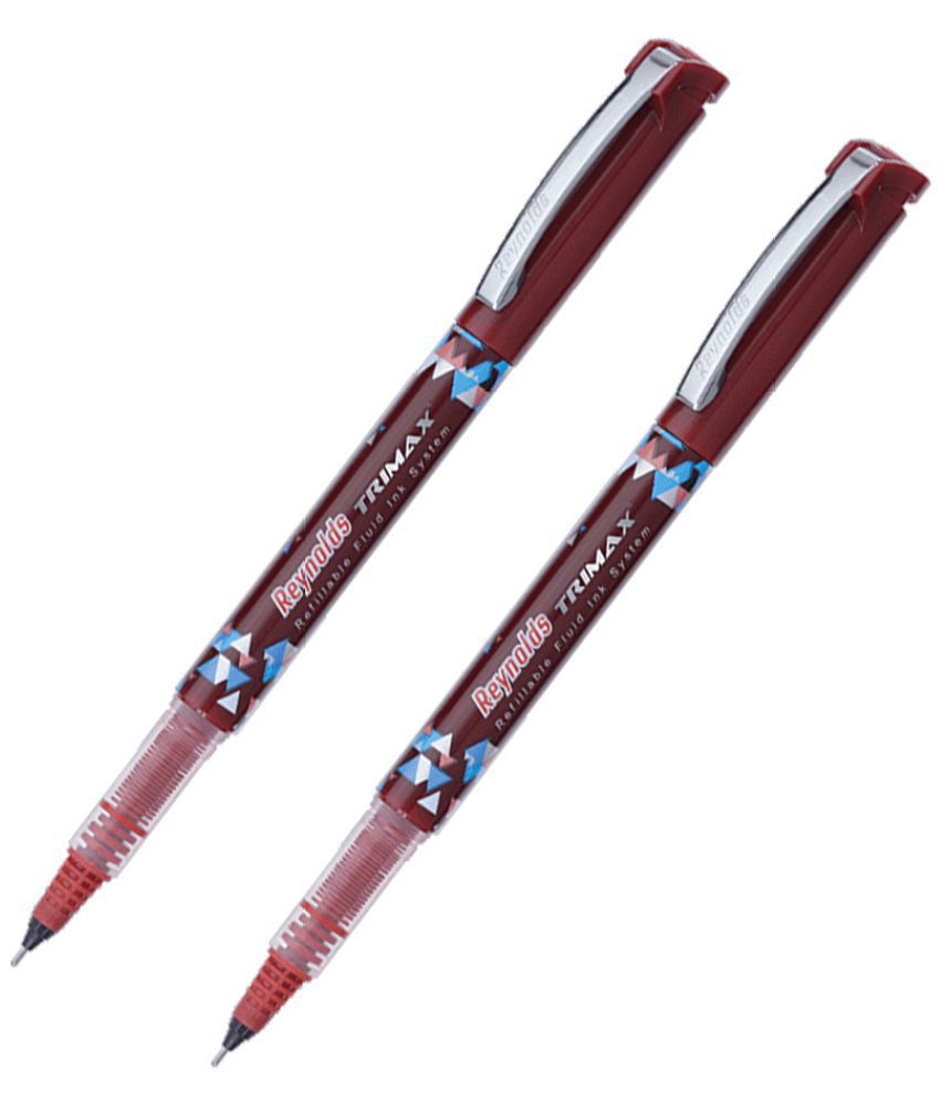     			Reynolds Trimax Ball Pen 1 Pcs Red Pack of 2
