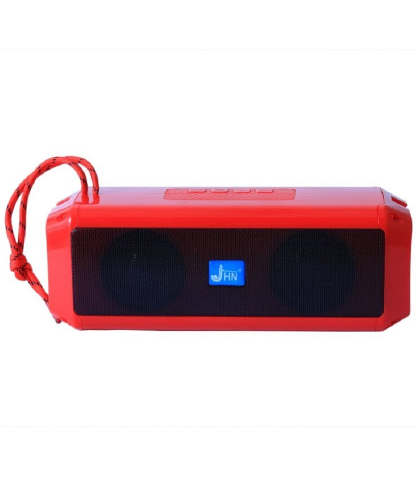     			jhn JHN 251 10 W Bluetooth Speaker Bluetooth V 5.1 with USB,SD card Slot Playback Time 6 hrs Red