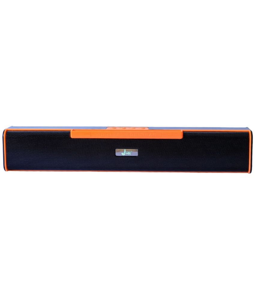     			jhn JHN 483 10 W Bluetooth Speaker Bluetooth V 5.1 with USB,SD card Slot Playback Time 6 hrs Orange