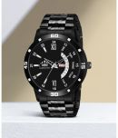 LimeStone Black Metal Analog Men's Watch