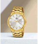 LimeStone Gold Metal Analog Men's Watch