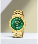 LimeStone Gold Metal Analog Men's Watch