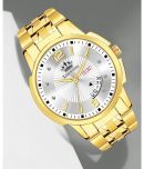 LimeStone Gold Stainless Steel Analog Men's Watch