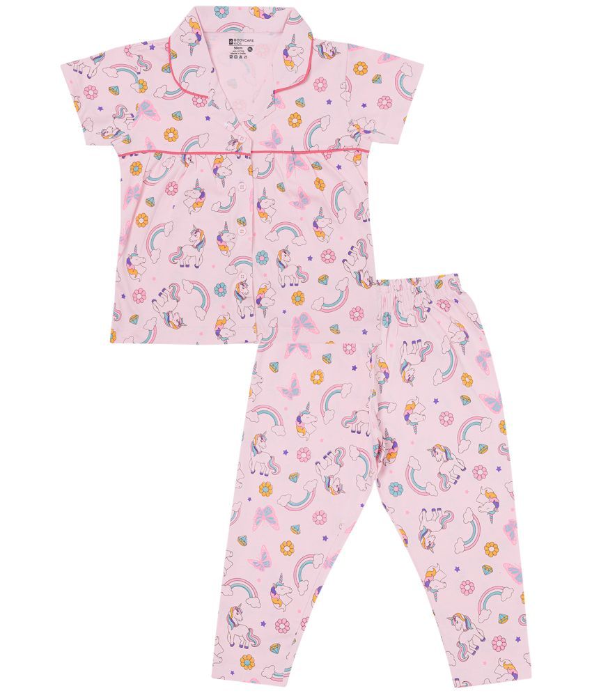     			Bodycare Pack of 1 Baby Girls Cotton Blend Shirt & Trouser ( Pink )