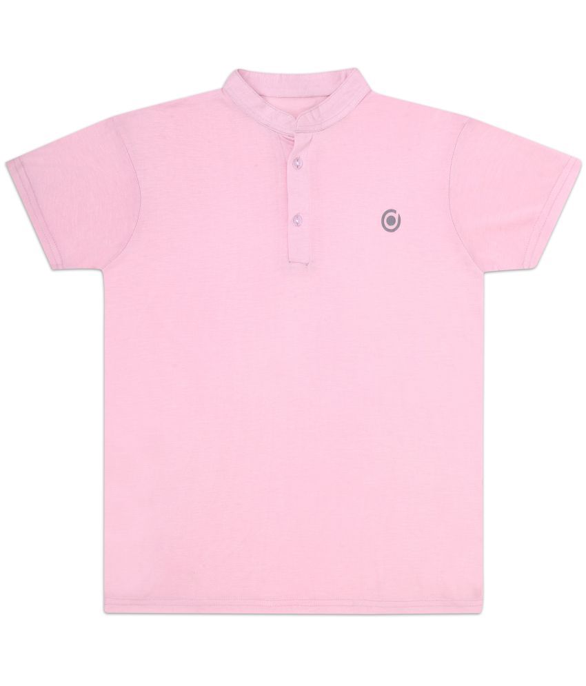     			Diaz Pink Viscose Boy's T-Shirt ( Pack of 1 )