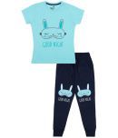 Bodycare Pack of 1 Girls Cotton Blend Top With Pajama ( Multi Color )