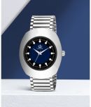 LimeStone Silver Stainless Steel Analog Men's Watch