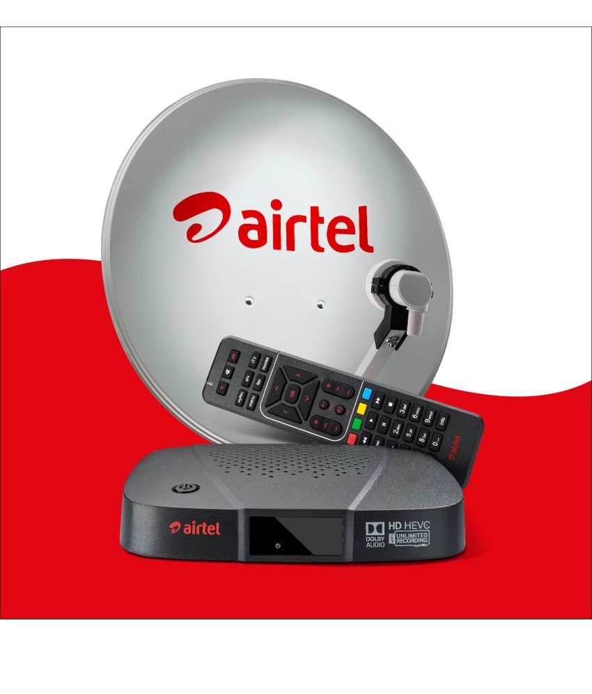     			Airtel Digital TV HD+ 1 Month Entertainment HD Pack with 1 month Subscription Free