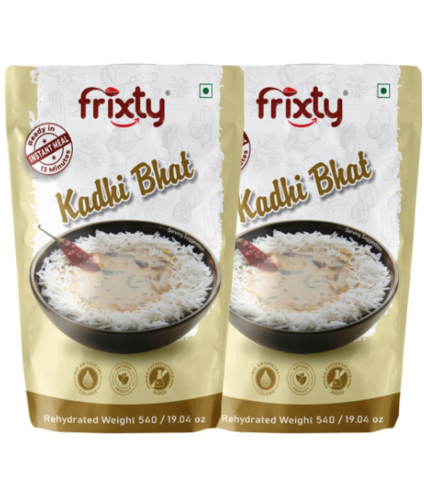     			FRIXTY EXPORTS KADHI BHAT 90 gm Pack of 2