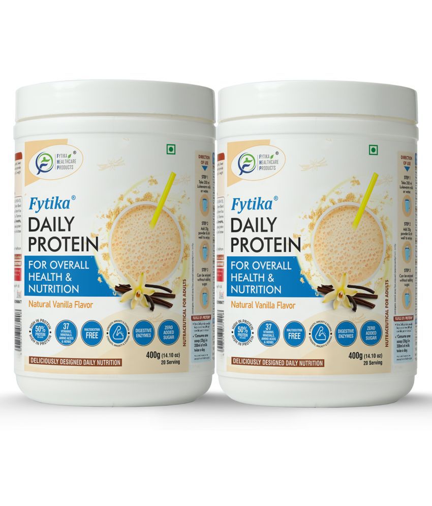     			FYTIKA Protein Powder Vanilla Powder 800 gm