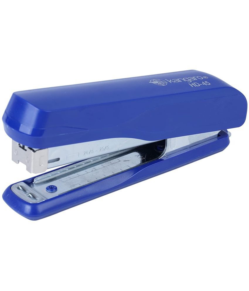     			Kangaro Desk Essentials HD-45 All Metal Stapler| Sturdy & Durable | Suitable for 30 Sheets | Perfect for Home, School & Office | Pack of 1 | Color May Vary
