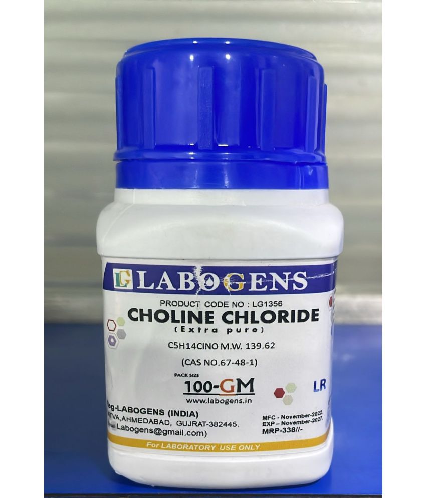     			LABOGENS  CHOLINE CHLORIDE Extra Pure  100GM