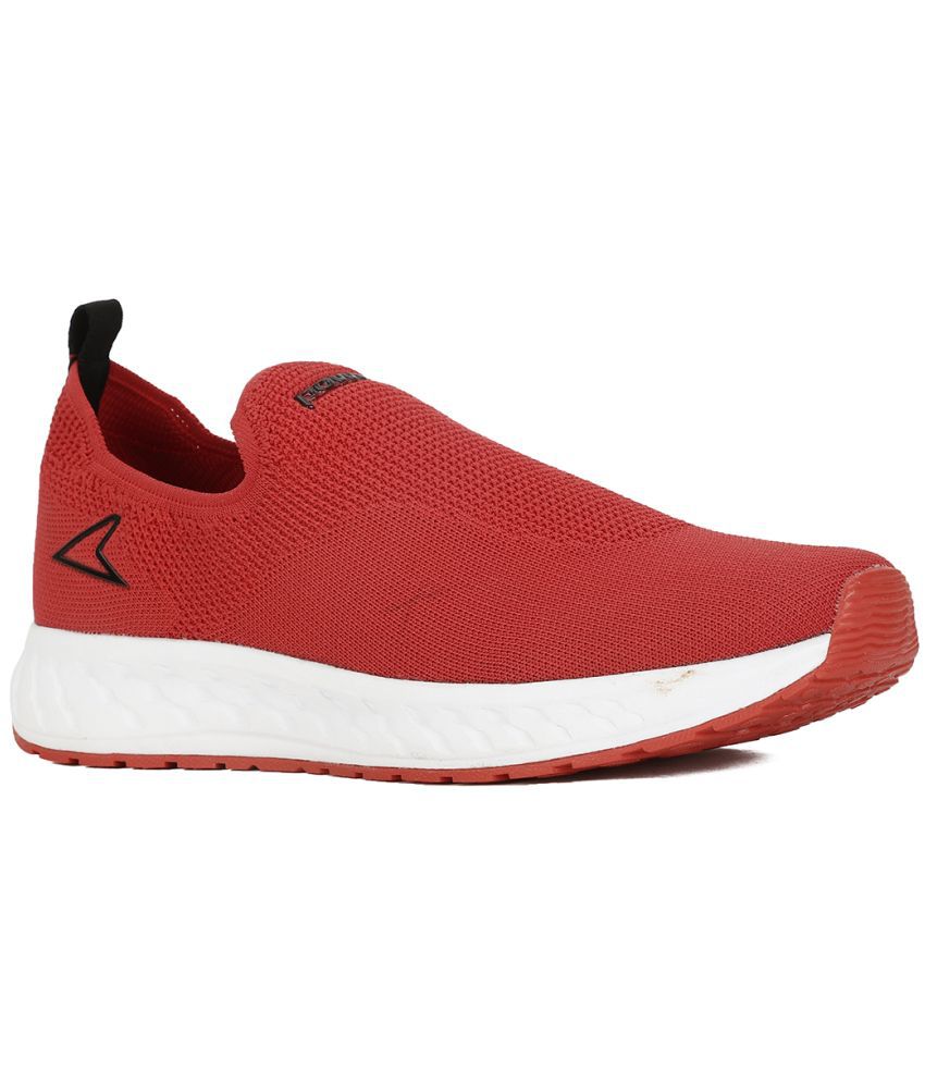     			Power Red Men's Sports Running Shoes