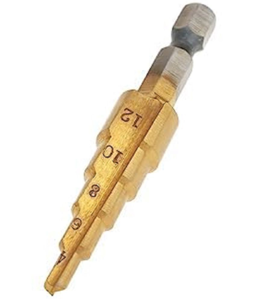     			Rangwell  Large HSS Steel Step Cone Drill Titanium Bit Set Hole Cutter 4-12/20/32mm (4-12)