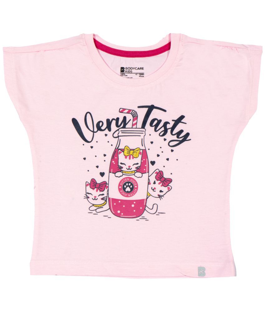     			Bodycare Pink Cotton Girls Top ( Pack of 1 )