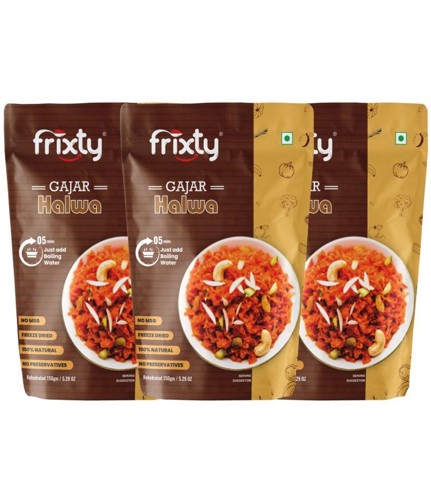     			FRIXTY EXPORTS GAJAR HALWA 85 gm Pack of 3