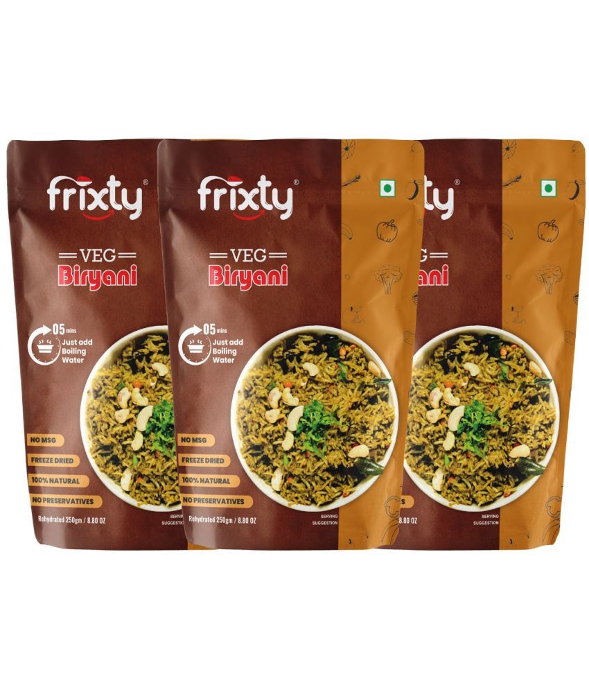     			FRIXTY EXPORTS VEG BIRYANI 90 gm Pack of 3