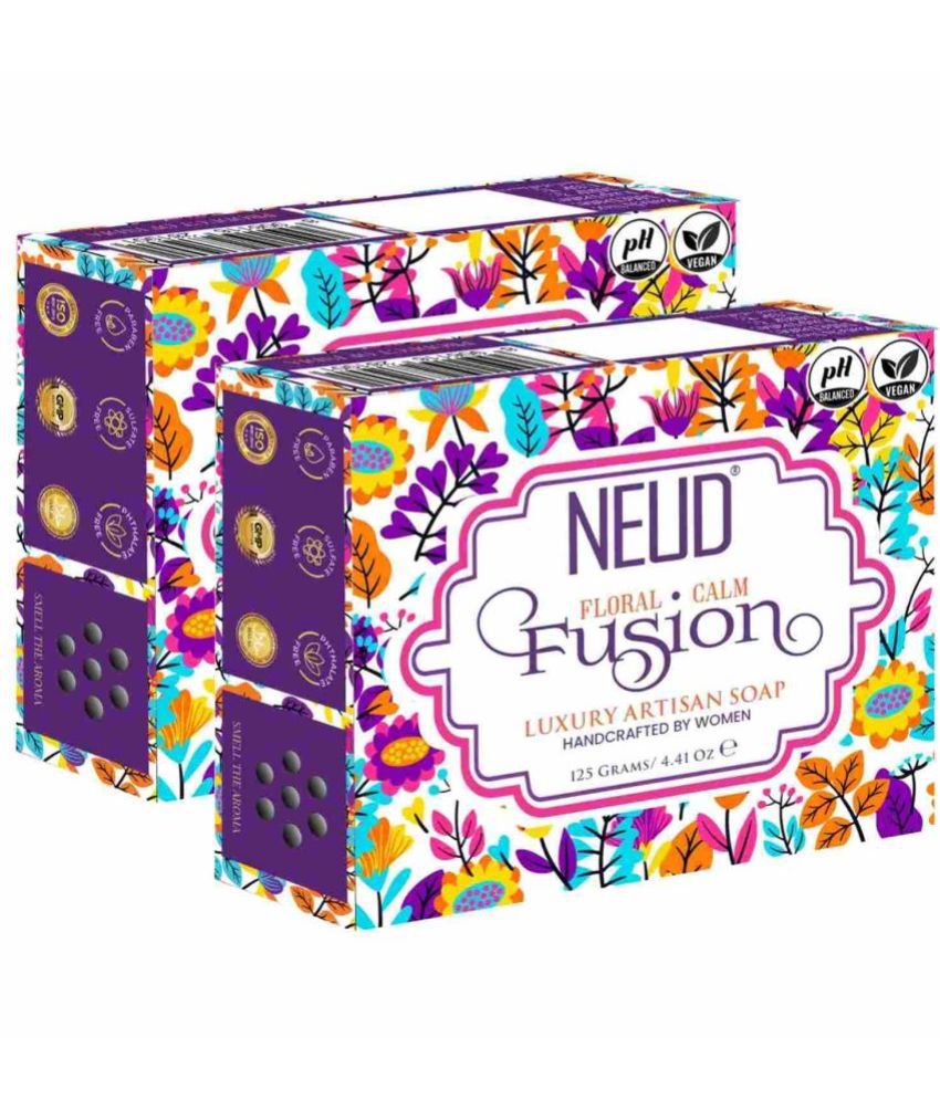     			NEUD Skin Whitening Floral Luxury Artisan Soap Soap for Normal Skin ( Pack of 2 )