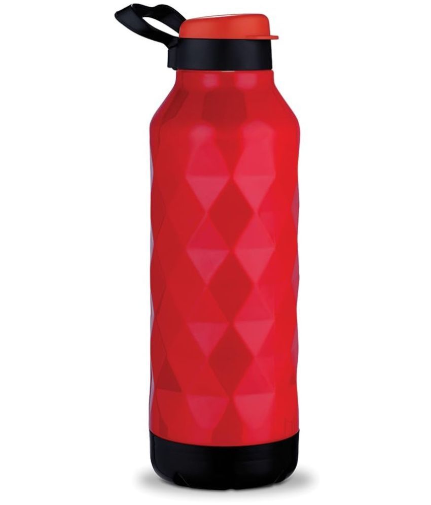     			Oliveware Hydro water bottle Red Plastic Water Bottle 1500 mL ( Set of 1 )