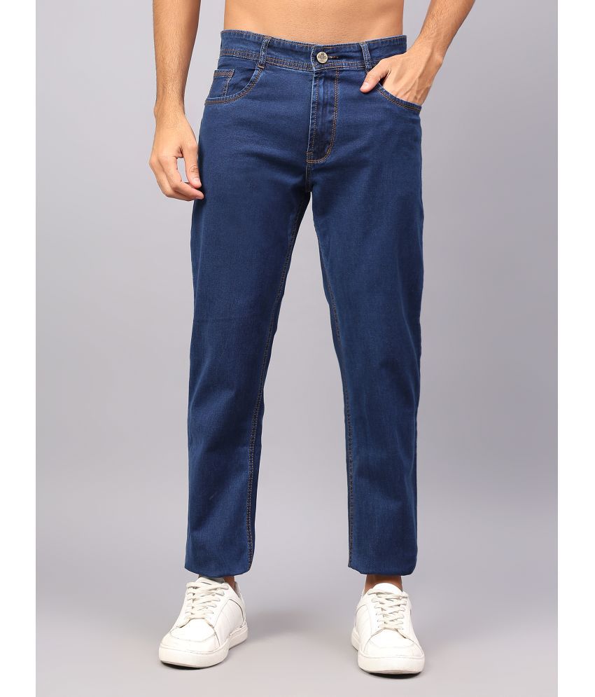     			plounge Regular Fit Basic Men's Jeans - Blue ( Pack of 1 )