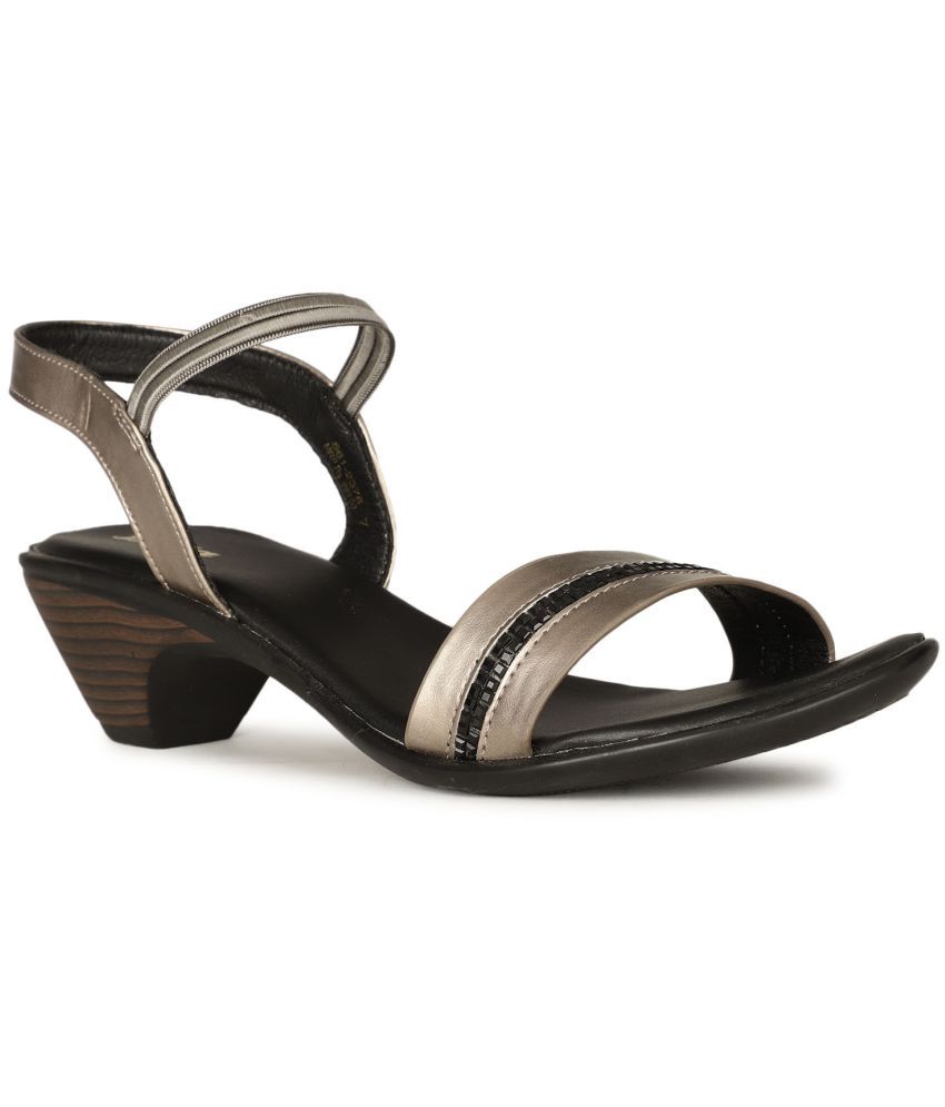     			Bata Brown Women's Sandal Heels