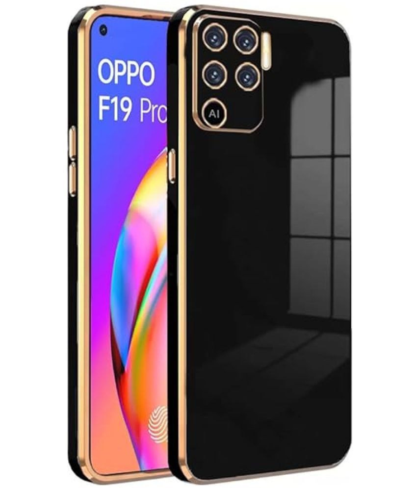     			Kosher Traders Plain Cases Compatible For Silicon Oppo F19 ( Pack of 1 )