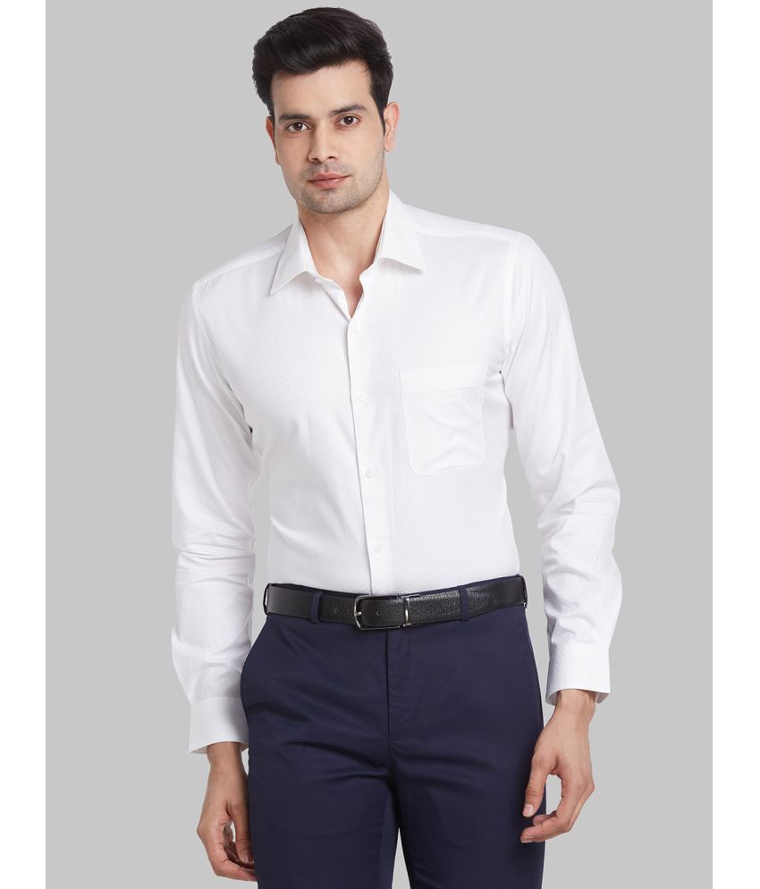     			Raymond Cotton Regular Fit Full Sleeves Men's Formal Shirt - White ( Pack of 1 )