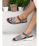 Carlton London Blue Women's Sandal Heels