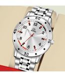 Septem Silver Stainless Steel Analog Men's Watch