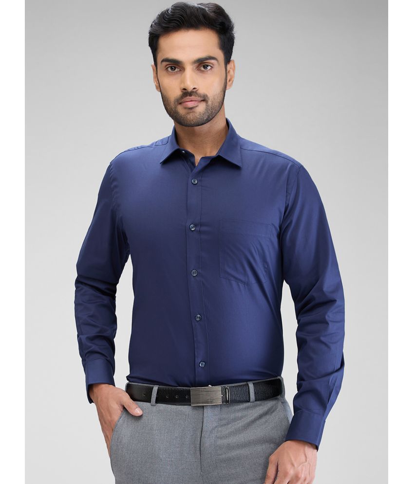     			Park Avenue Cotton Regular Fit Full Sleeves Men's Formal Shirt - Blue ( Pack of 1 )