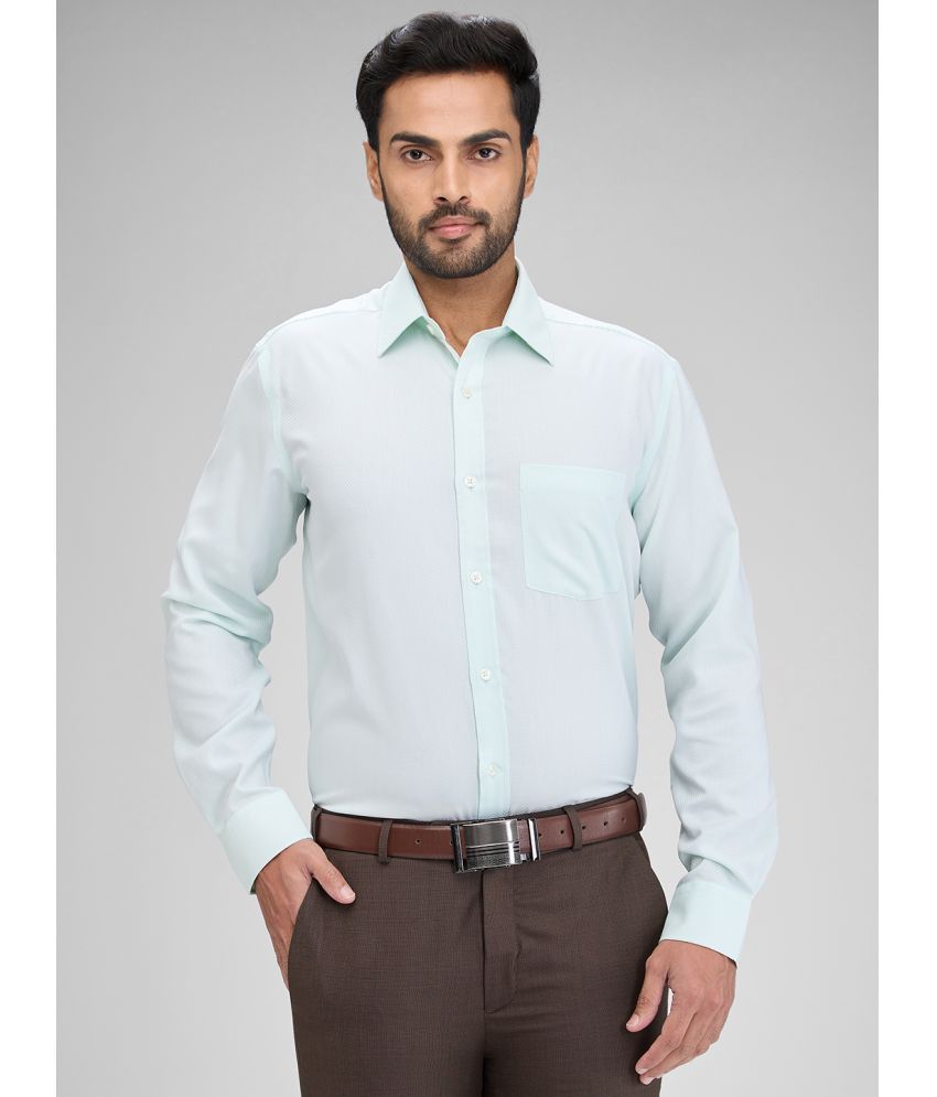     			Park Avenue Cotton Regular Fit Full Sleeves Men's Formal Shirt - Green ( Pack of 1 )