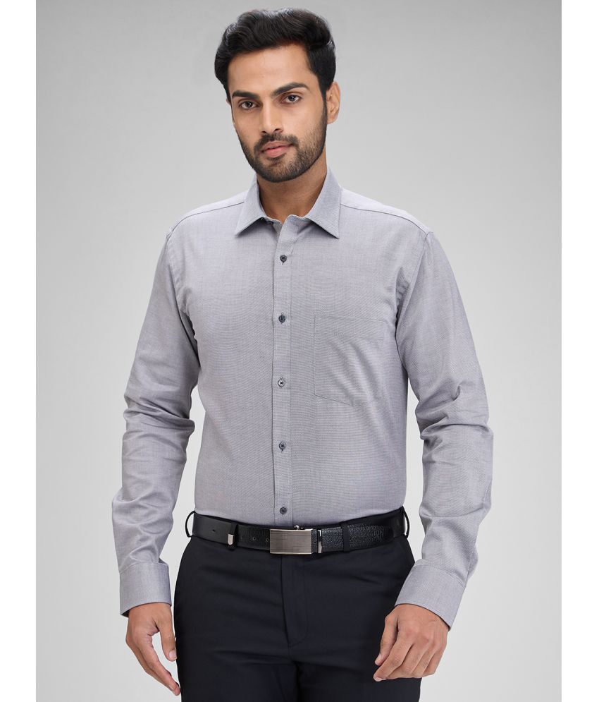     			Park Avenue Cotton Slim Fit Full Sleeves Men's Formal Shirt - Black ( Pack of 1 )