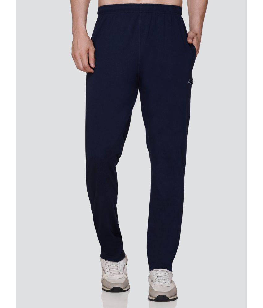     			Zeffit Navy Cotton Blend Men's Sports Trackpants ( Pack of 1 )