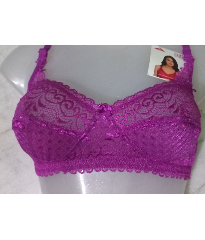     			B & B Comfort Purple 101 Net/Mesh Women's Bra & Panty Set ( Pack of 1 )