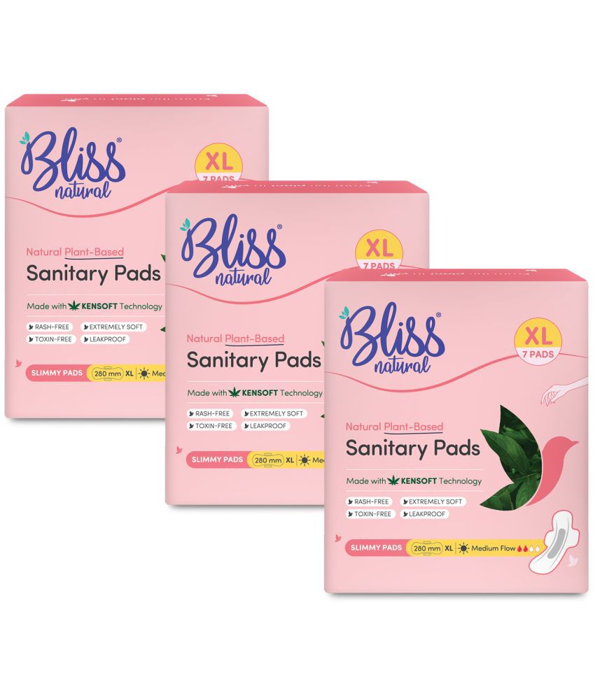     			Bliss Natural Cottony XL Regular Sanitary Pad