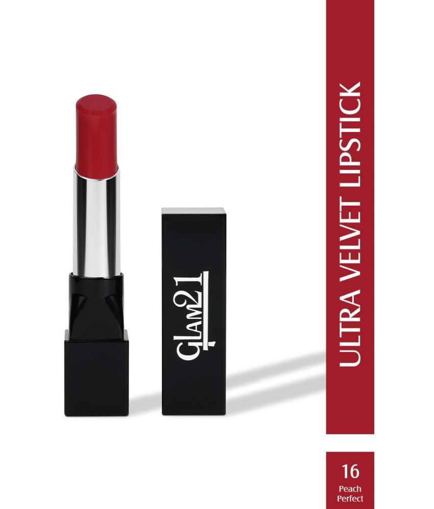     			Glam21 Long-lasting Ultra Velvet Lipstick With Creamy matte finish2.5gm Peach Perfect-16