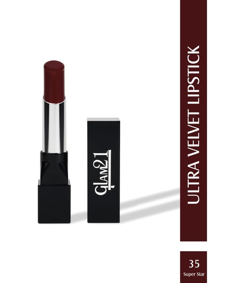     			Glam21 Long-lasting Ultra Velvet Lipstick With Creamy matte finish2.5gm Super Star-35