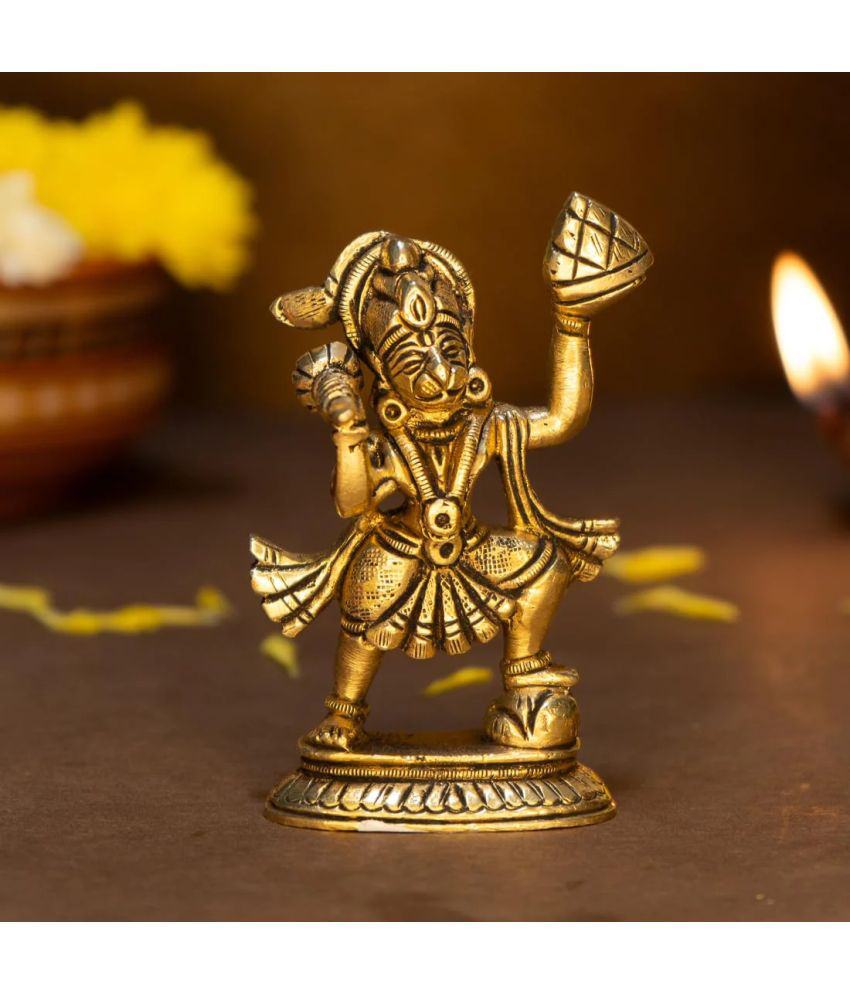     			PAYSTORE Aluminium Lord Hanuman Idol ( 5 cm )