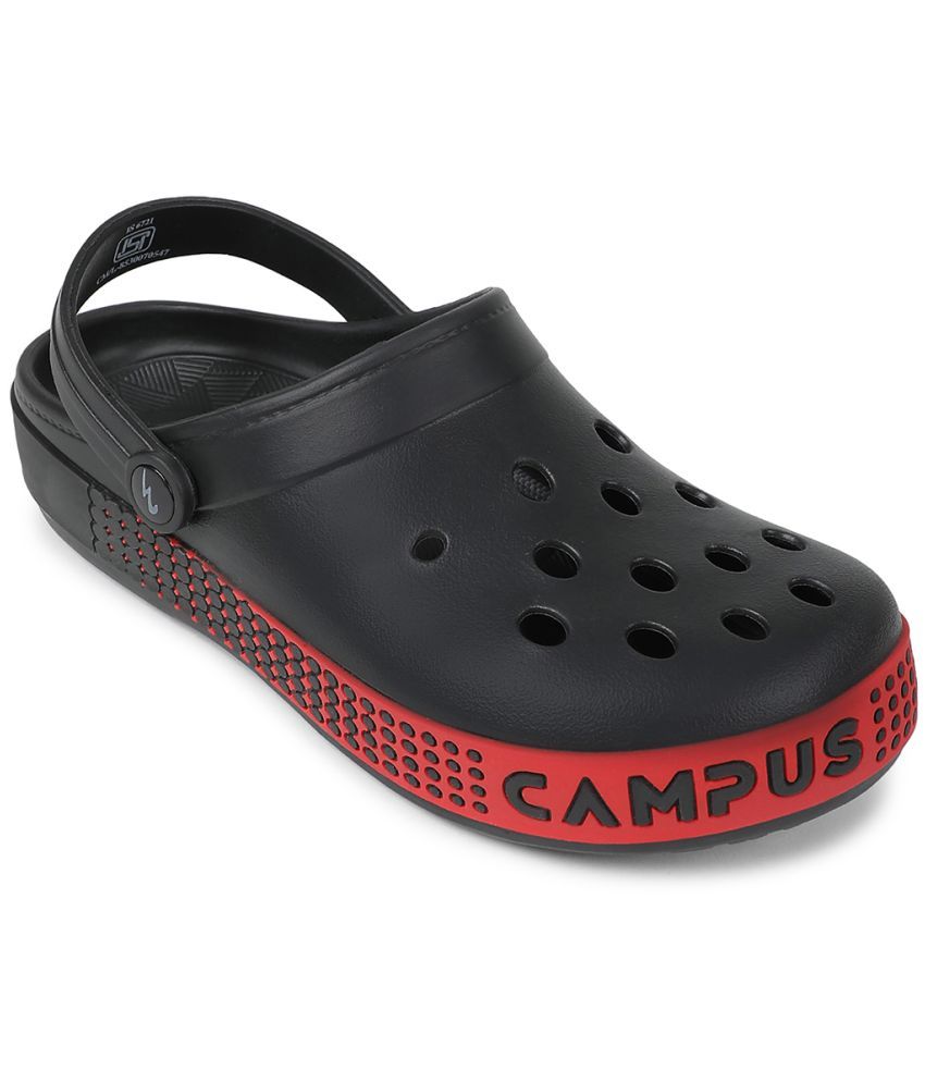     			Campus - Black Men's Clogs