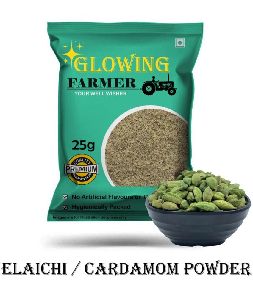     			GLOWING FARMER 25 gm Cardamom Powder ( Pack of 1 )