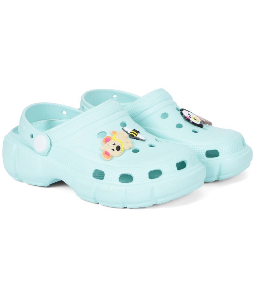     			GOLDSTAR - Sea Green Boy's Clogs ( 1 Pair )