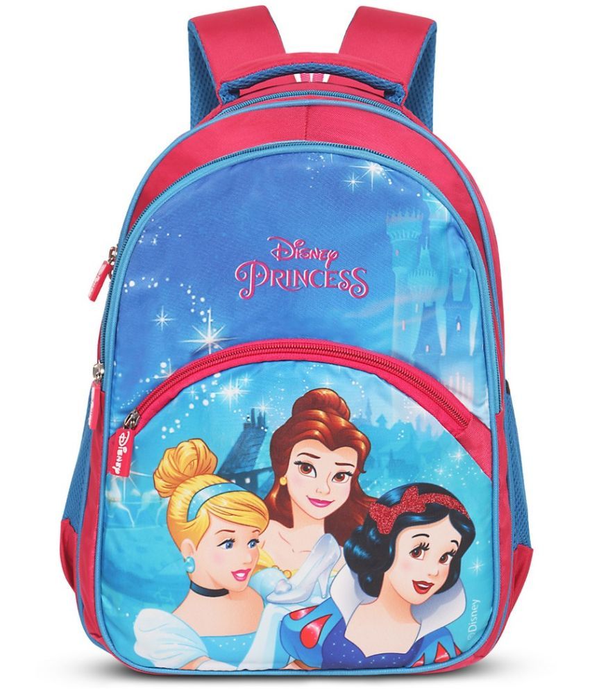     			Priority Blue Polyester Backpack For Kids