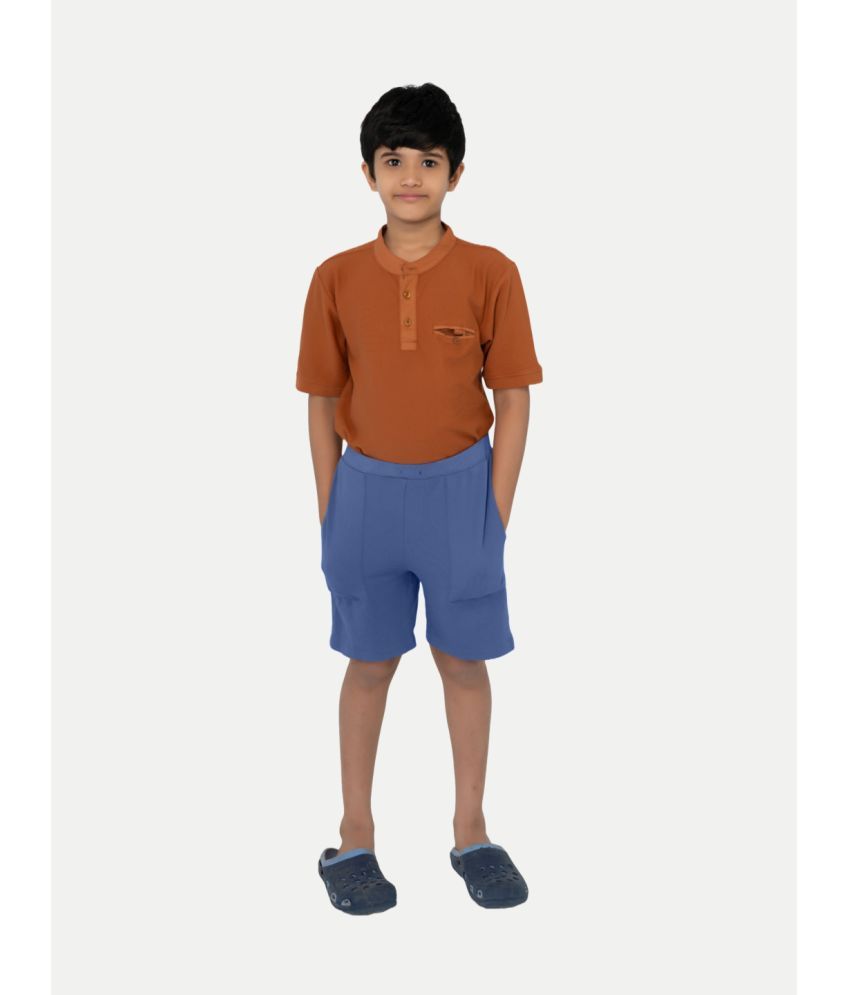     			Radprix - Purple Cotton Boys Shorts ( Pack of 1 )