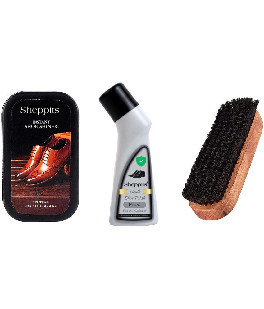     			Sheppits All Type Shoes Shoe Care Combo